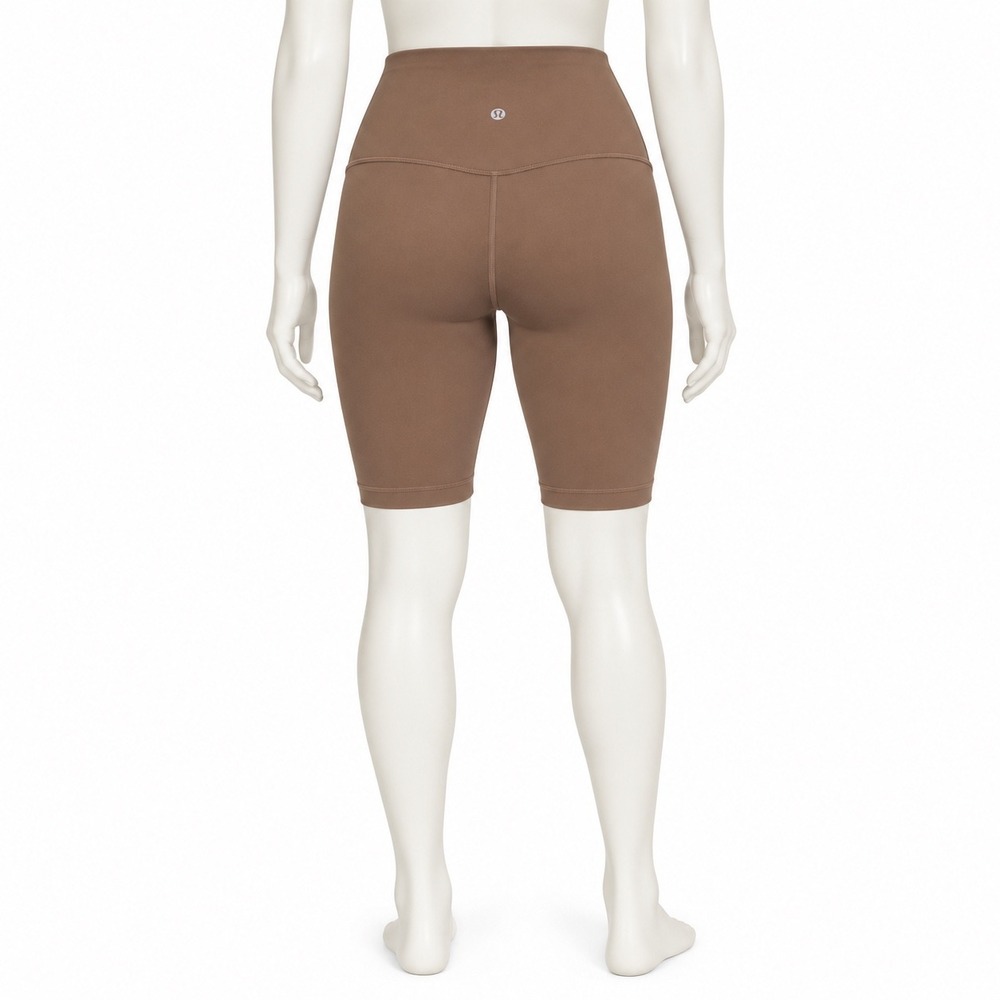 Lululemon Align Super High Rise Shorts Women's 4 Cacao Brown 10"